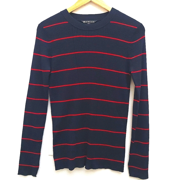 Long sleeve Bayside striped sweater - Picture 1 of 8